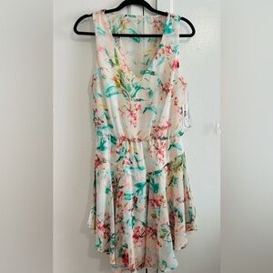 Bisou Bisou Floral Midi Dress - Multicolor